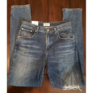 Men's NWT Agolde Blade Skinny Jeans Size 30 Sonic Destruct Inseam 31"